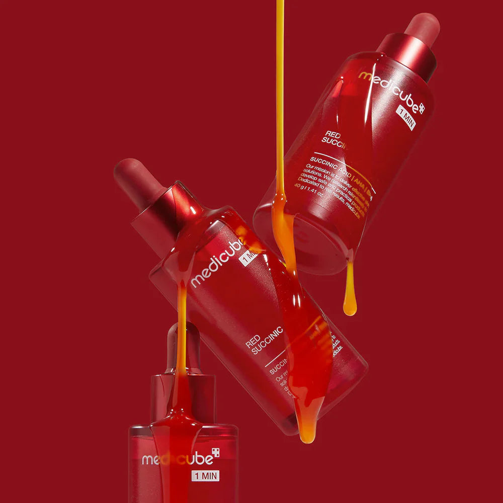 21 Red Succinic Acid Cleansing Booster Serum